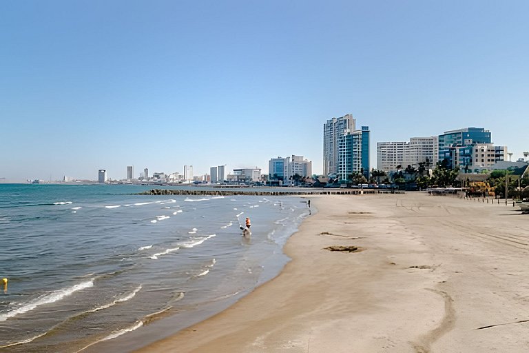 Cálido depa para descansar cerca de la Playa