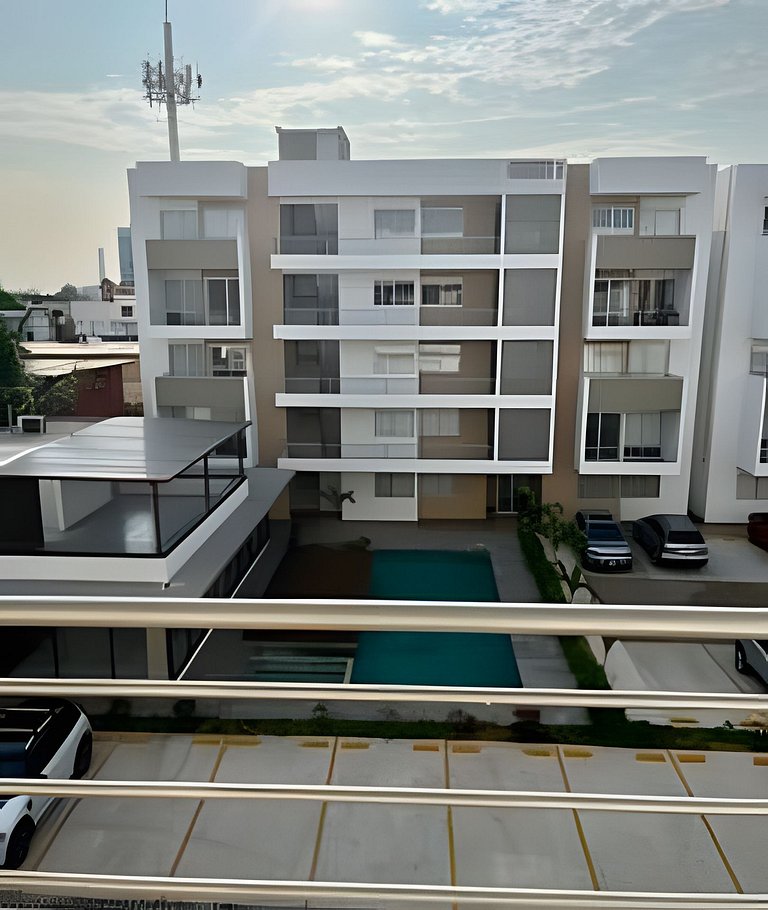 Departamento cálido y moderno