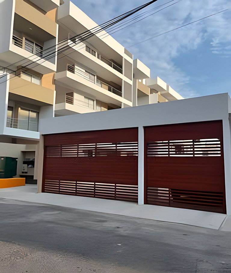 Departamento cálido y moderno