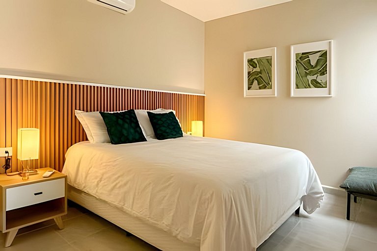 Departamento cálido y moderno
