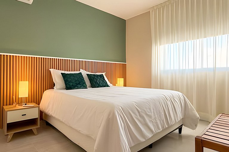 Departamento cálido y moderno